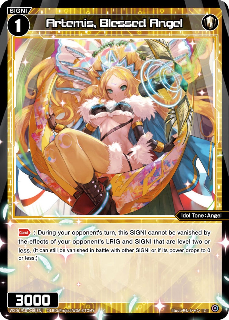 Artemis, Blessed Angel, Standard, front